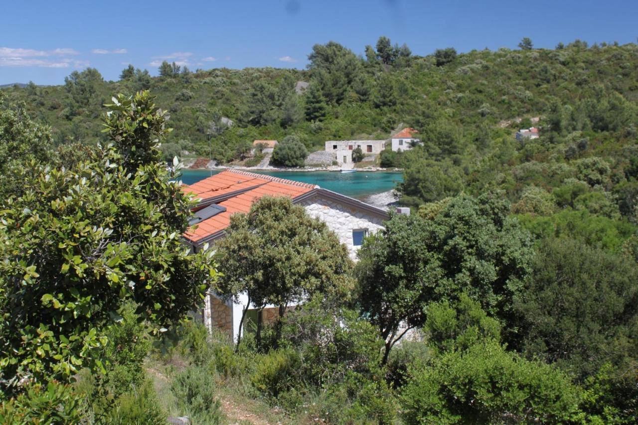 Seaside Secluded Apartments Cove Karkavac - Scedro, Hvar - 8801 Jelsa  Exterior foto